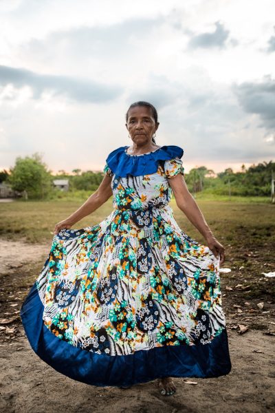 Jauary. Apresentação da dança Lundu.